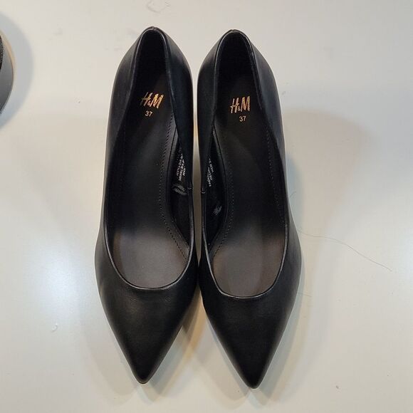 HM WOMEN"S FORMAL POINTED TOE PUMPS HIGH HEEL STILETTOS - Picture 3 of 16